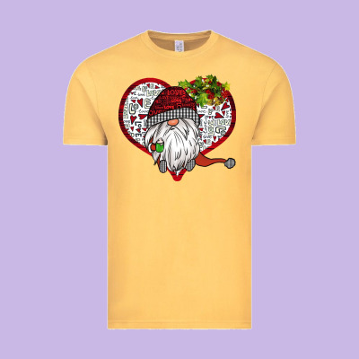 Valentine's Day Gnome Vintage Tee Designed By Bettercallsaul