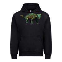 Black ankylosaurus Urban Hoodie - Artiststas