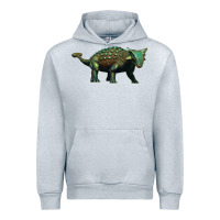 Heather Grey ankylosaurus Urban Hoodie - Artiststas