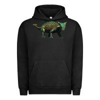 Pigment Black ankylosaurus Urban Hoodie - Artiststas