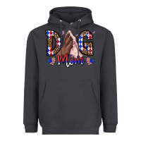 Smoke America Dog Mama Heavyweight Hoodie - CowhideDigitalArt