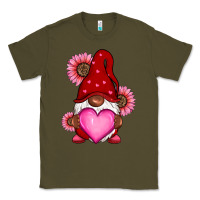 Army Green Valentine's Day afro gnome Classic Tee - RanaPortraitStore