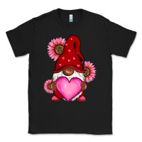 Black Valentine's Day afro gnome Classic Tee - RanaPortraitStore