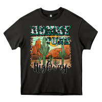 Asphalt honky tonk highway Heavy Core Tee - AdoDesignShop