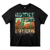 Black honky tonk highway Heavy Core Tee - AdoDesignShop