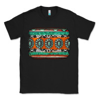Black turquoise western background Classic Tee - Jasminsmagicworld