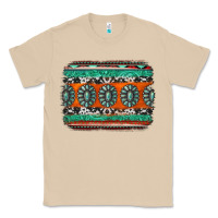 Mushroom turquoise western background Classic Tee - Jasminsmagicworld