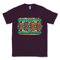 Plum turquoise western background Classic Tee - Jasminsmagicworld