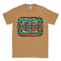 Toasted Coconut turquoise western background Classic Tee - Jasminsmagicworld