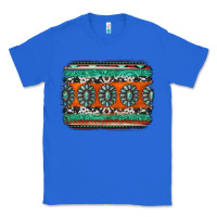 True Royal turquoise western background Classic Tee - Jasminsmagicworld