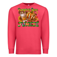 Cardinal Pumpkin Spice Junkie Premium Sweatshirt - CowhideDigitalArt