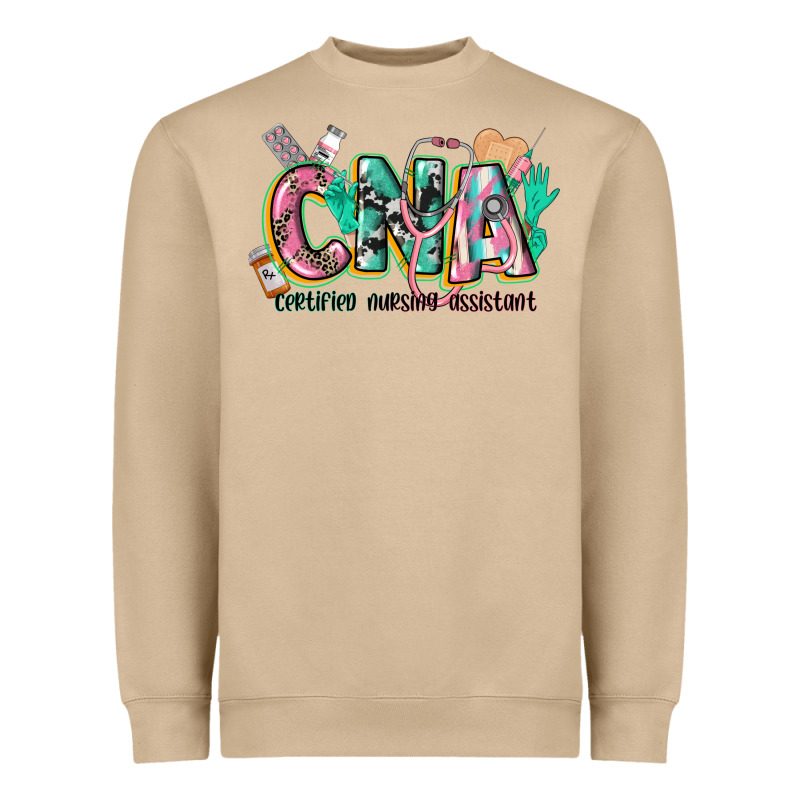 Certified Nursing Assistant Heavyweight Sweatshirt by CowGirlArtShop | Teevron