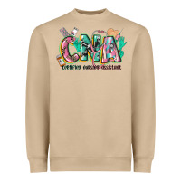 Mushroom certified nursing assistant Heavyweight Sweatshirt - CowGirlArtShop