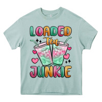 Arona loaded tea junkie Heavy Core Tee - MaliasSmallBusiness