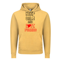 Vintage Mustard Keep Calm And Love Furries Vintage Hoodie - Bettercallsaul