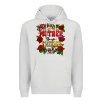 Dove Grey First my mother forever my friend Mother's Day Premium Hoodie - FaDigitalArtStudio