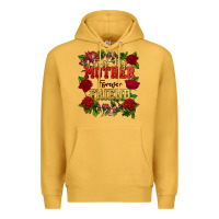 Mustard First my mother forever my friend Mother's Day Premium Hoodie - FaDigitalArtStudio