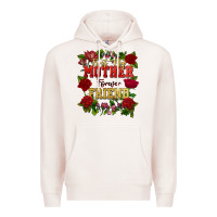 Pale Pink First my mother forever my friend Mother's Day Premium Hoodie - FaDigitalArtStudio