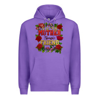 Purple First my mother forever my friend Mother's Day Premium Hoodie - FaDigitalArtStudio