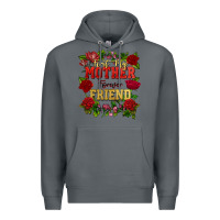 Rock First my mother forever my friend Mother's Day Premium Hoodie - FaDigitalArtStudio