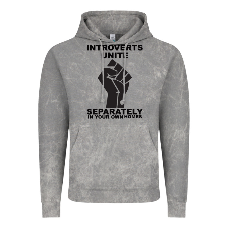 Introverts Unite Seperately In Your Own Homes Vintage Hoodie by Bettercallsaul | Teevron