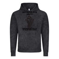 Vintage Black introverts unite seperately in your own homes Vintage Hoodie - Bettercallsaul