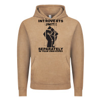 Vintage Coffee introverts unite seperately in your own homes Vintage Hoodie - Bettercallsaul