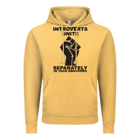 Vintage Mustard introverts unite seperately in your own homes Vintage Hoodie - Bettercallsaul