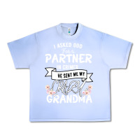 Grape Ice I Asked God For a Partner In Crime He Sent Me My Crazy Grandma Urban Heavy Tee - Bettercallsaul