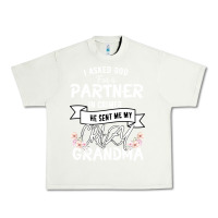Pistachio I Asked God For a Partner In Crime He Sent Me My Crazy Grandma Urban Heavy Tee - Bettercallsaul
