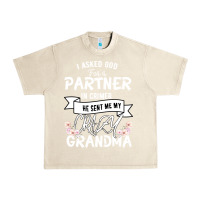 Sandshell I Asked God For a Partner In Crime He Sent Me My Crazy Grandma Urban Heavy Tee - Bettercallsaul