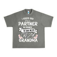 Tornado I Asked God For a Partner In Crime He Sent Me My Crazy Grandma Urban Heavy Tee - Bettercallsaul
