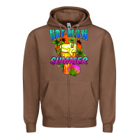 Chestnut Hot mom summer Mother's Day Zipper Hoodie - FaDigitalArtStudio