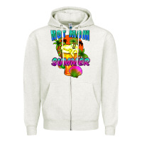 Oatmeal Heather Hot mom summer Mother's Day Zipper Hoodie - FaDigitalArtStudio