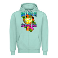 Seafoam Hot mom summer Mother's Day Zipper Hoodie - FaDigitalArtStudio