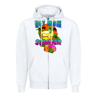 White Hot mom summer Mother's Day Zipper Hoodie - FaDigitalArtStudio