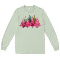 Matcha christmas tress with lights Long Sleeve Tee - texasbilliewilder