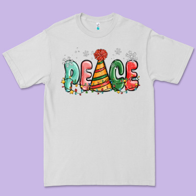 Peace Premium Tee Designed By Maliassmallbusiness