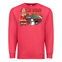 Cardinal Jolly Vibes Premium Sweatshirt - CowhideDigitalArt