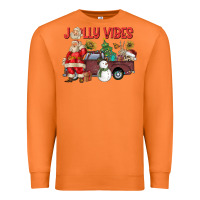 Carrot Jolly Vibes Premium Sweatshirt - CowhideDigitalArt