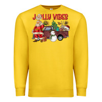 Lemon Jolly Vibes Premium Sweatshirt - CowhideDigitalArt