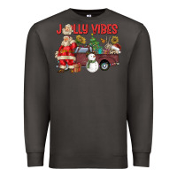 Smoke Jolly Vibes Premium Sweatshirt - CowhideDigitalArt