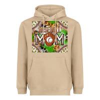 Mushroom Baseball Mom Heavyweight Hoodie - CowhideDigitalArt