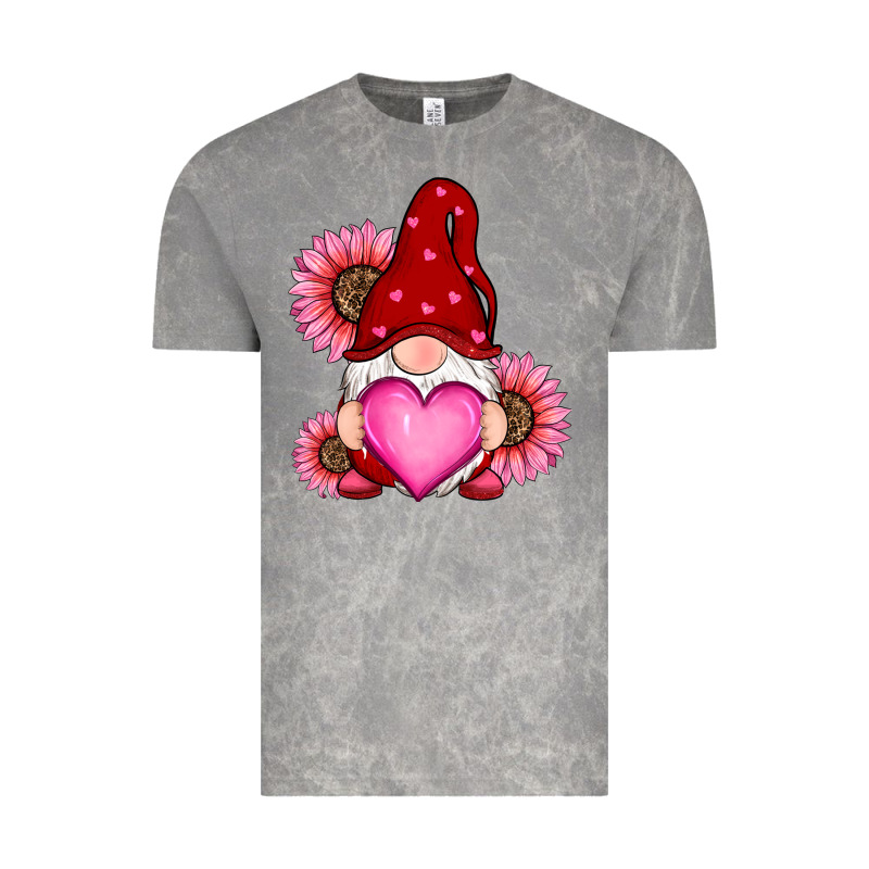 Valentine's Day With Sunflowers Gnomes Vintage Tee by RanaPortraitStore | Teevron