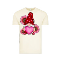 Vintage Arctic valentine's day with sunflowers gnomes Vintage Tee - RanaPortraitStore