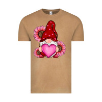 Vintage Camel valentine's day with sunflowers gnomes Vintage Tee - RanaPortraitStore
