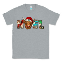 Heather Grey noel highland cow Classic Tee - Jasminsmagicworld