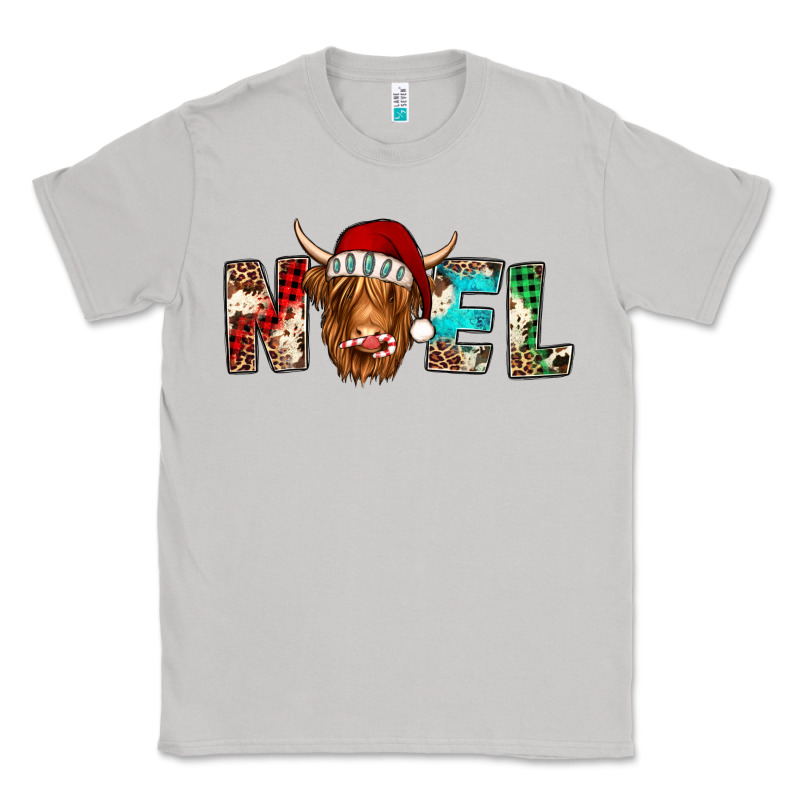 Noel Highland Cow Classic Tee by Jasminsmagicworld | Teevron