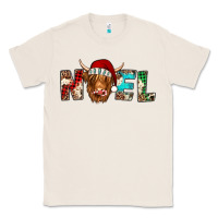 Natural noel highland cow Classic Tee - Jasminsmagicworld