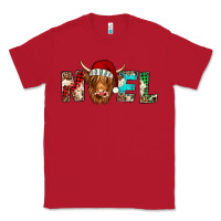 Red noel highland cow Classic Tee - Jasminsmagicworld